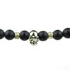 Pulsera Calavera Basic (negro mate) - Imagen 3