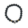Pulsera Calavera Basic (negro mate) - Imagen 4