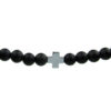 Pulsera Cruz Basic (negra) - Imagen 3