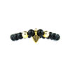 Pulsera de piedra y zirconia para hombre Daga