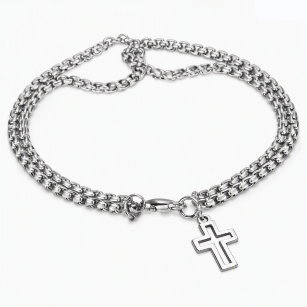 Pulsera Crucis doble